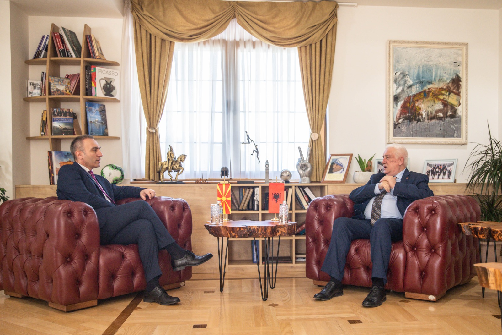 Груби-Река: Северна Македонија и Албанија координирани на евроинтеграцискиот пат