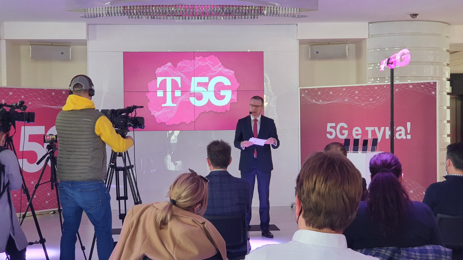 Телеком ја пушти првата комерцијална 5G мрежа во Македонија