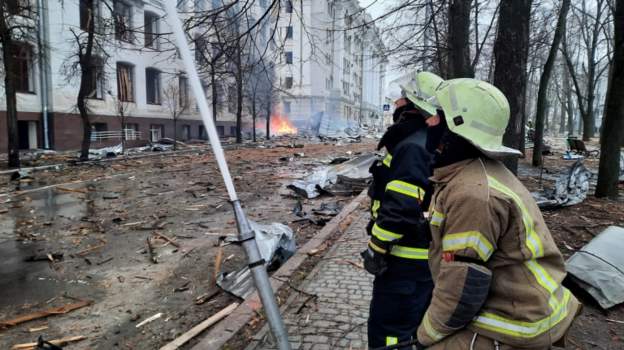 „Ќе не бомбардираат до пепел“ Луѓето во Харков апелираа за меѓународна помош