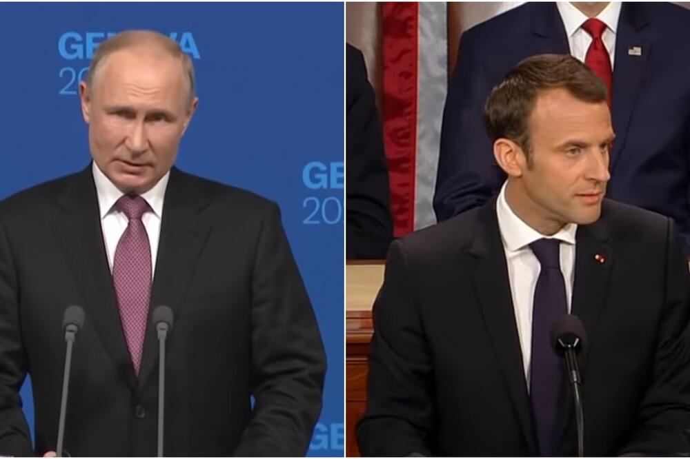 Путин и Макрон повторно разговараат телефонски