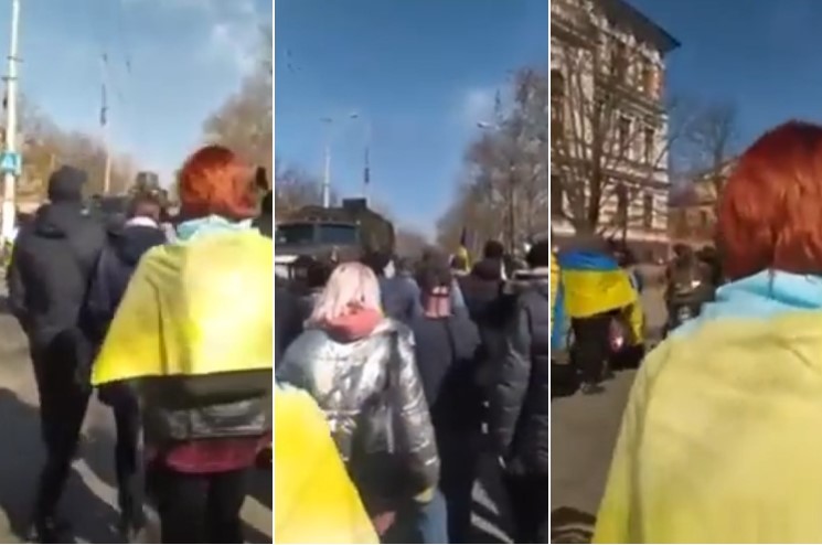 ВИДЕО: Толпа народ излезе на улиците на Керсон