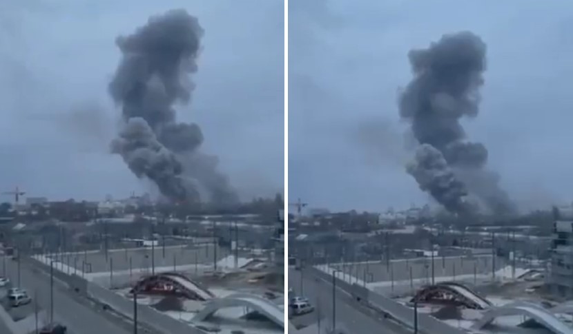 ВИДЕО: Русија изврши напад во погонот за авиони Антонов