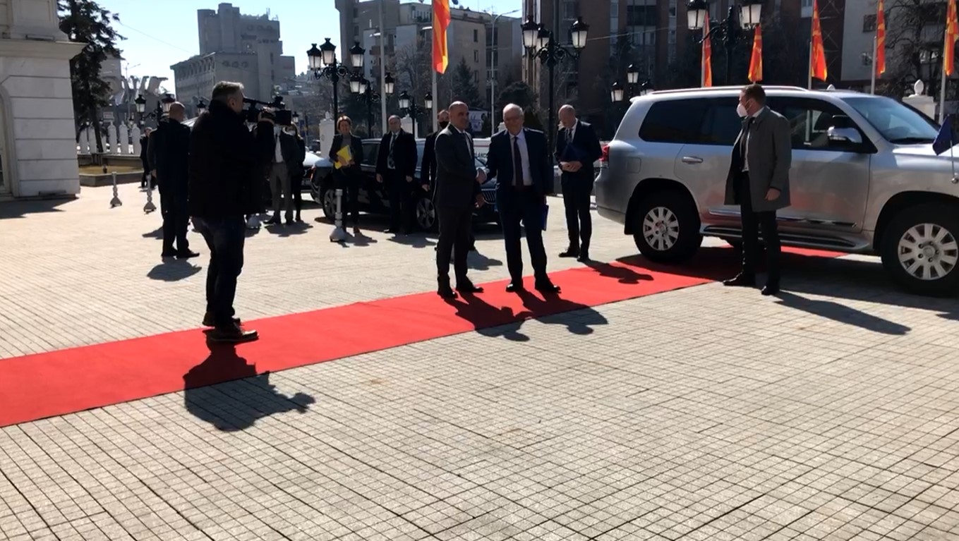 Борел на средба со Ковачевски
