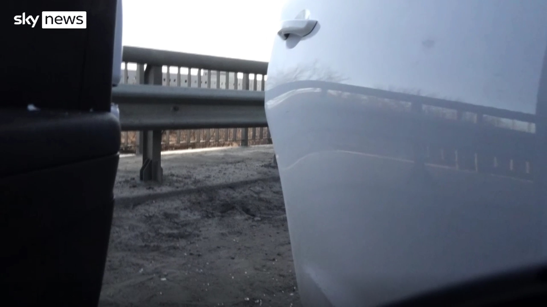ВИДЕО: Пукано кон тимот на Скај њуз во Украина