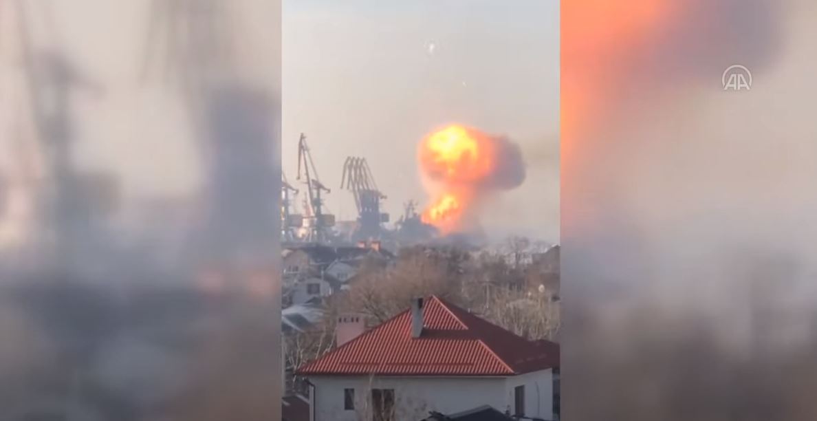 Украинската армија собори десант на руската армија