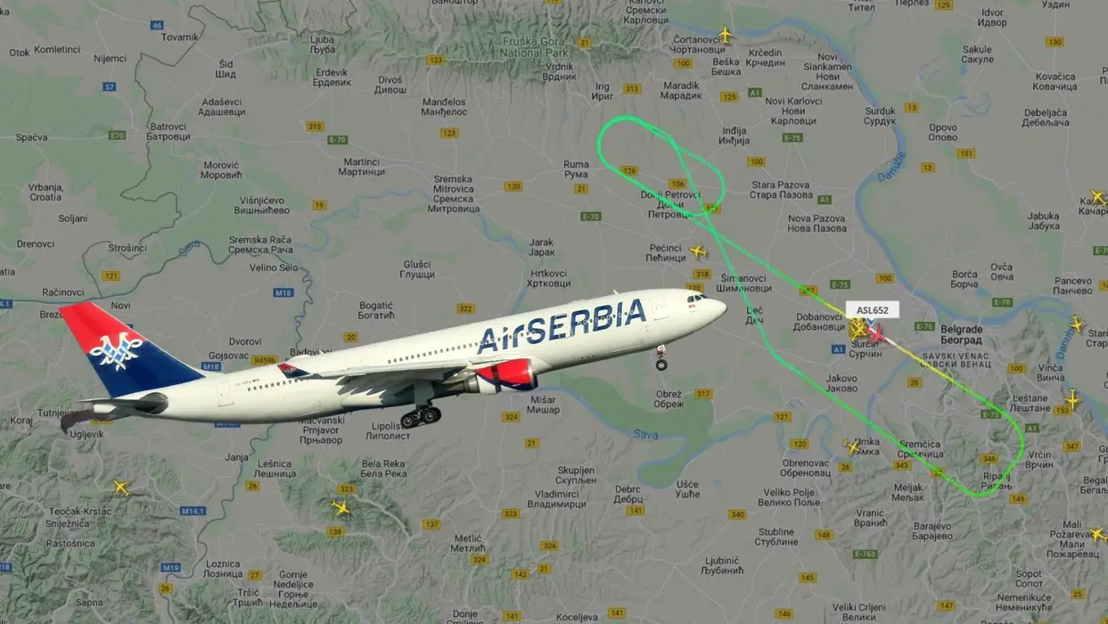 Пријава за бомба во авион од Србија за Русија: Авионот се вратил