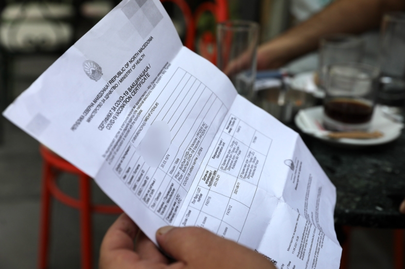 ПАДНА ОДЛУКА – се укинува сертификатите за вакцинација во овие објекти!