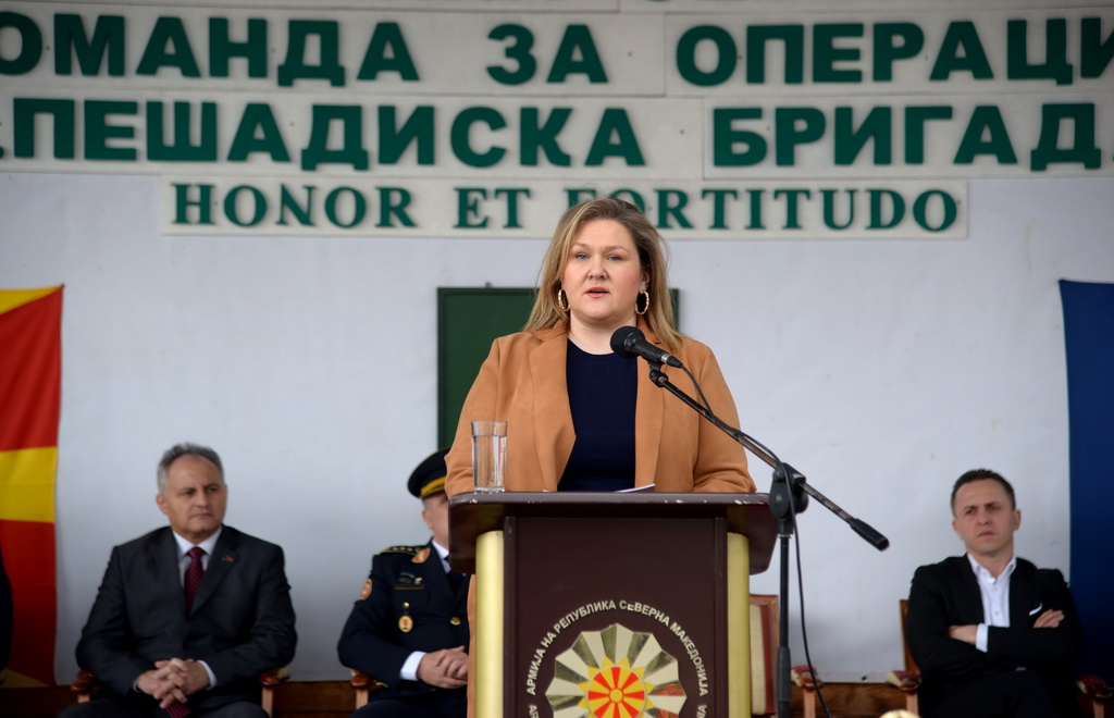 Одбележан денот на најголемата здружена тактичка единица во Армијата – Првата пешадиска бригада