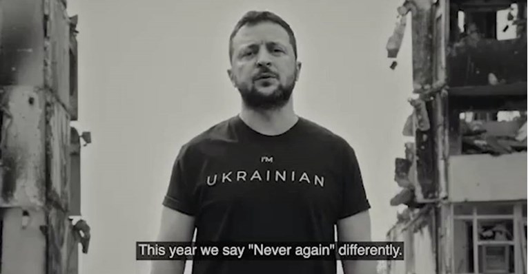 Зеленски објави моќно видео за Денот на победата: „Никогаш повеќе? Кажeте и го тоа на Украина“