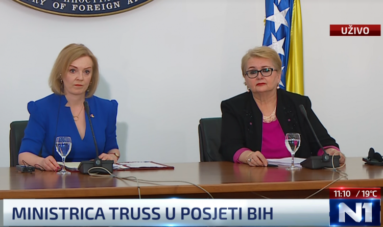 Министерката на БиХ: Има намери за ширење на кризата од Украина во овој дел од Европа