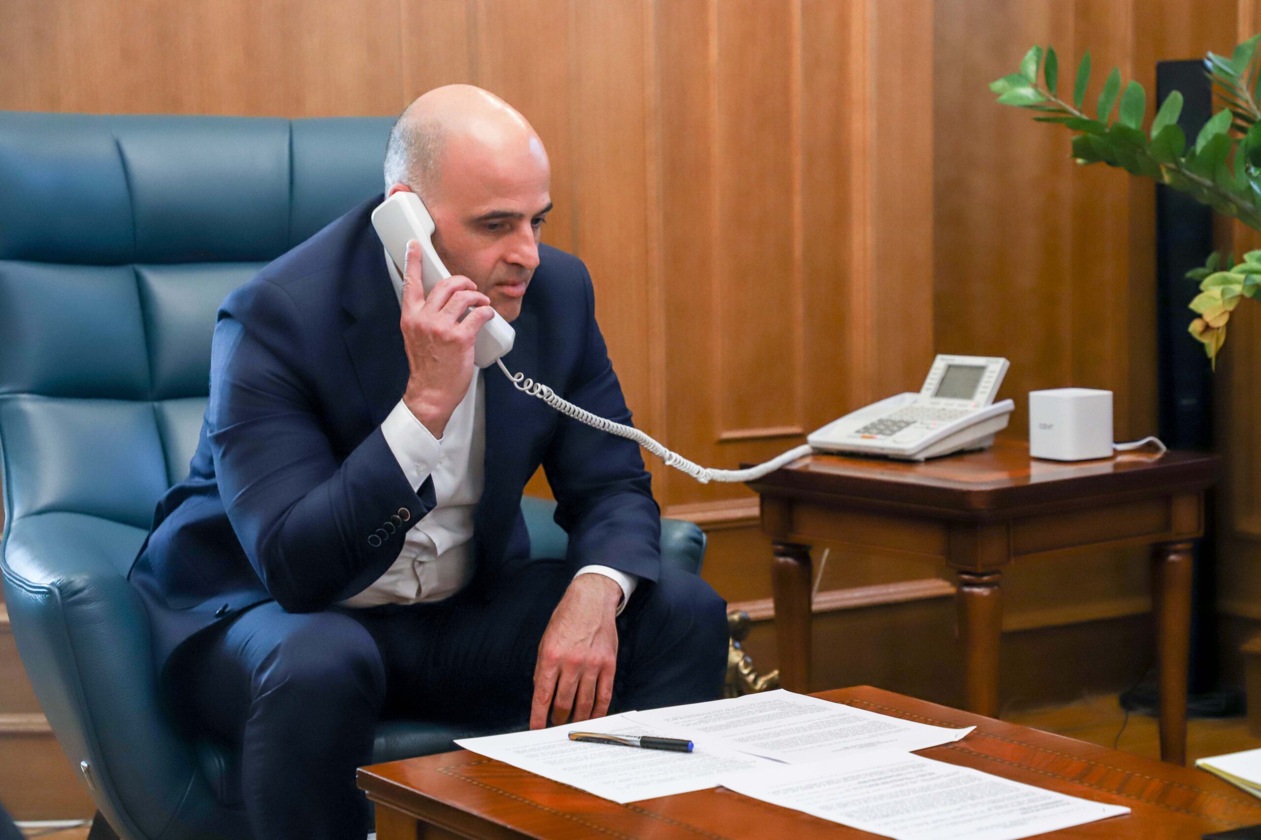 Ковачевски – Макрон: Франција е посветена на европската перспектива на Северна Македонија