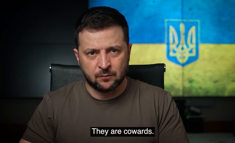 Зеленски: Русите се кукавици, не сакаат да го признаат поразот