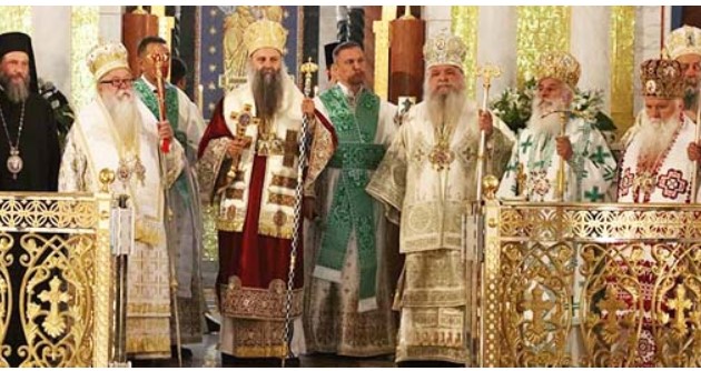 Патријархот Порфириј во канонска посета на Македонската православна црква – Охридска архиепископија