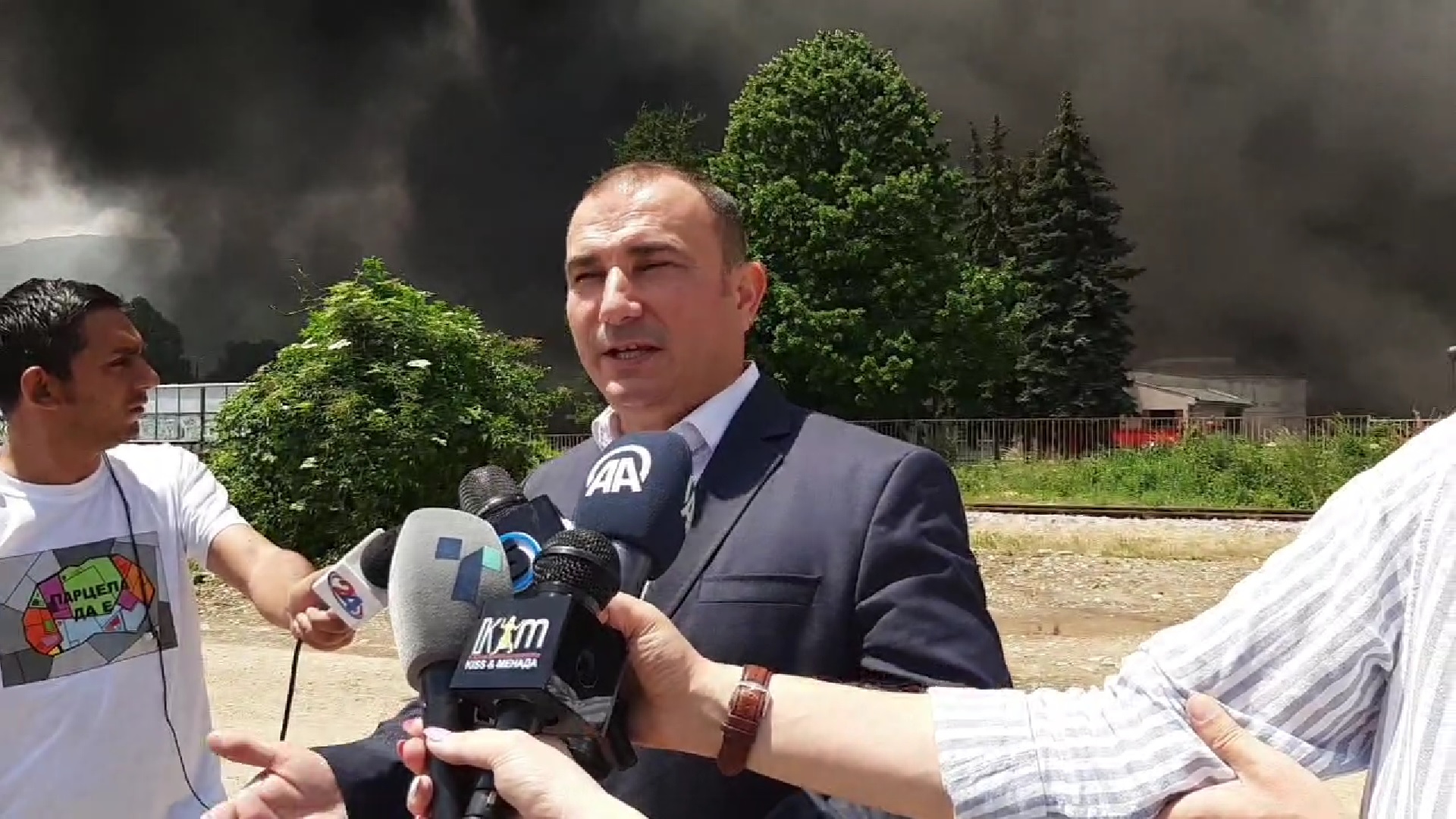 Стојанче Ангелов: Пред некој ден ваков пожар гледав во САД и беа поспори од нас