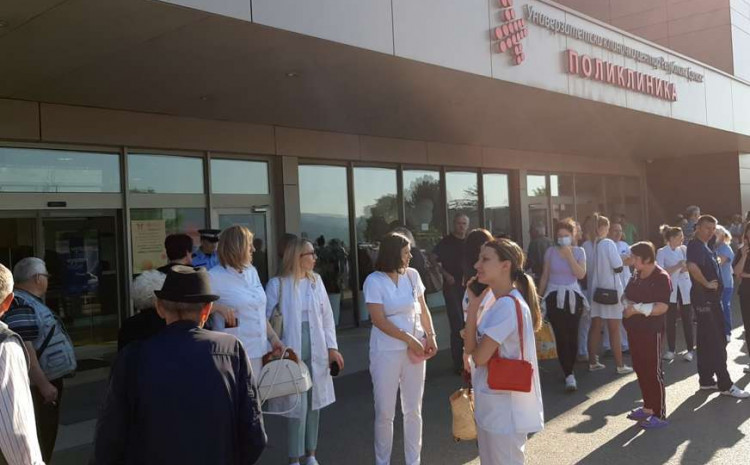 Пријавена бомба во болница: Работниците ја напуштија зградата, пациентите вознемирени
