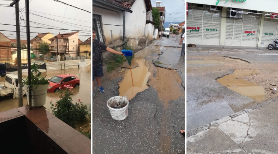 ФОТО ГАЛЕРИЈА: Апокалиптични фотографии стигнуваат од Струмица по невремето