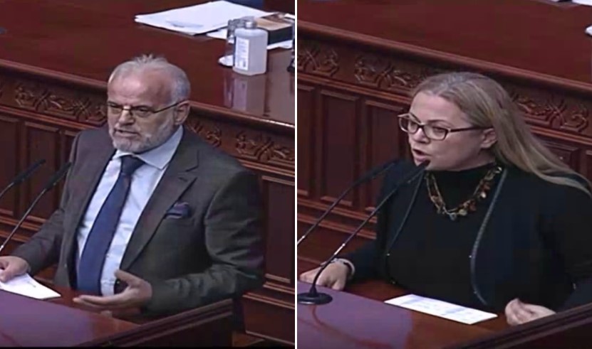 Џафери се однесува како да е во кабаре, рече Стојаноска, а Џафери возврати: Играјте ако се чувствувате како во кабаре