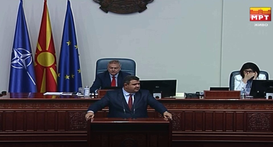 Пауза во Собранието – Мицевски бара стенограми од говорот на Џафери
