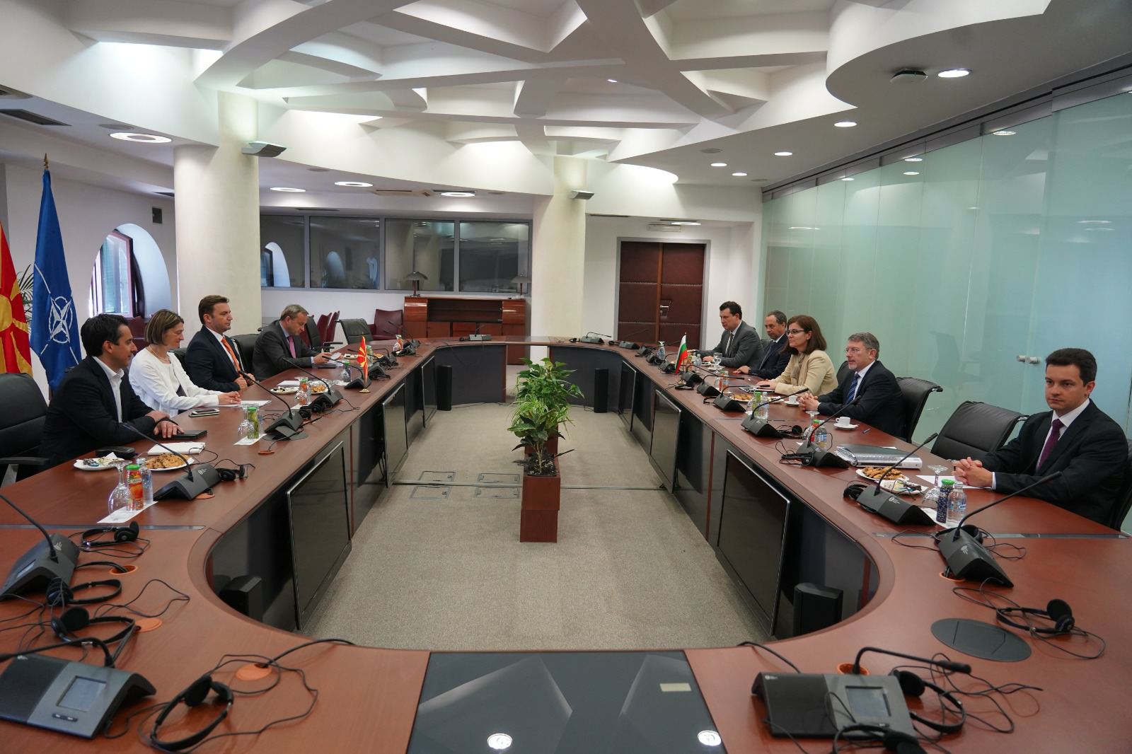 Генчовска во работна посета на Македонија