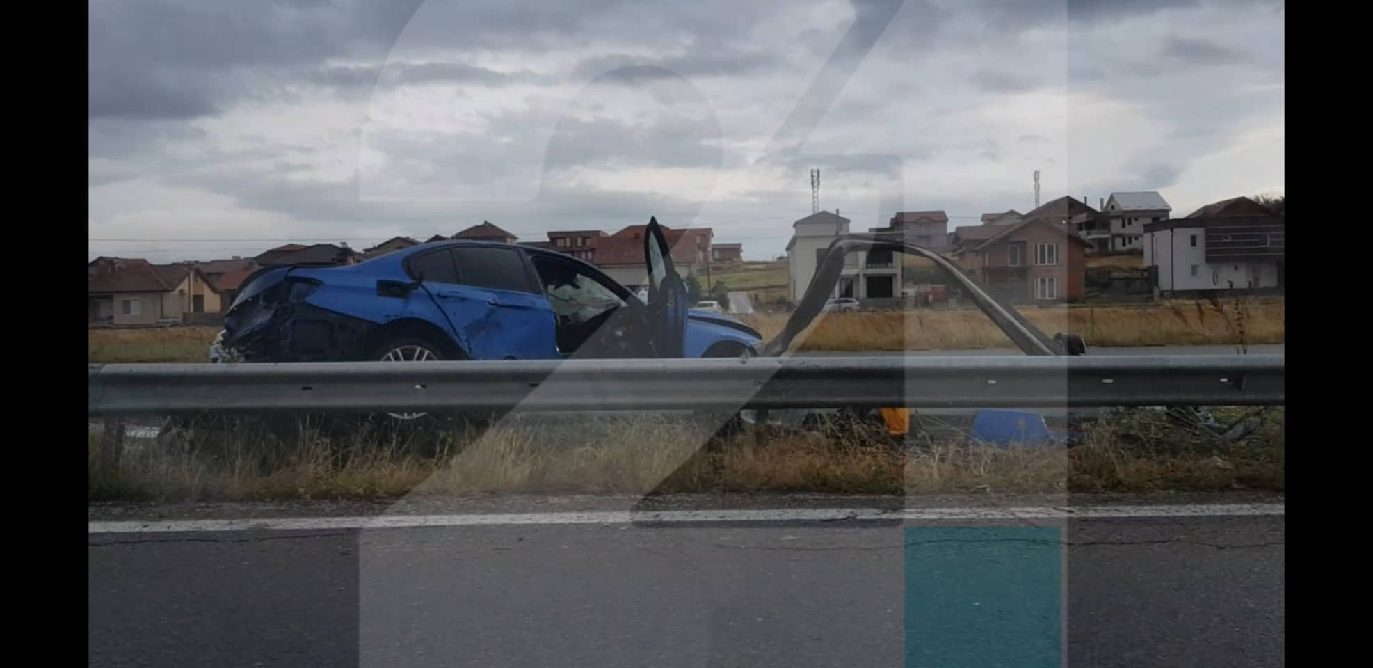 ВИДЕО: Сообраќајна несреќа на автопатот Скопје-Куманово