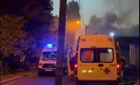 Најмалку три лица загинаа во експлозии во рускиот град Белгород, во близина на Украина