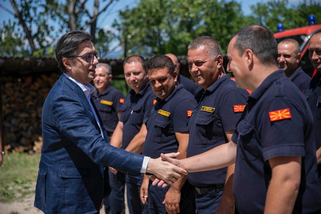 Претседателот Пендаровски во посета на Берово