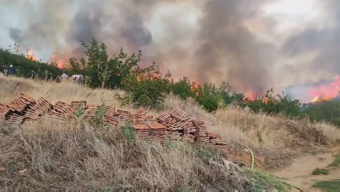 ВИДЕО: Жителите на Ѓавото нема да спијат мирно, пламените јазици се над нивните куќи