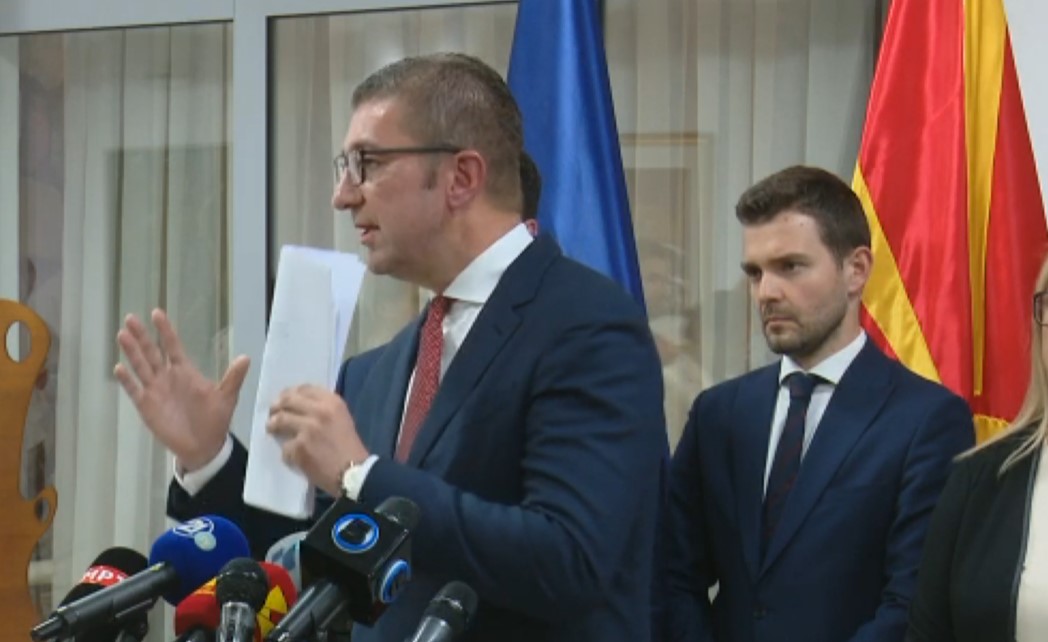 Мицкоски: Ова не се преговори, и ова не е преговарачка рамка со која што ние обезбедуваме европска иднина