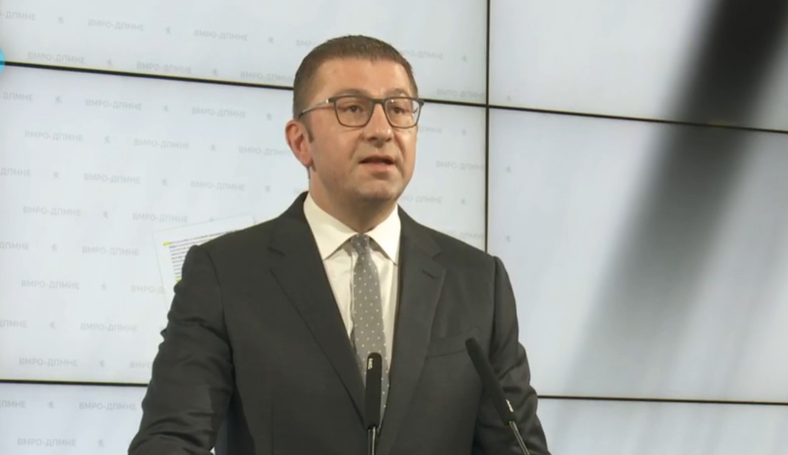Мицкоски за францускиот предлог: Не благодарам!