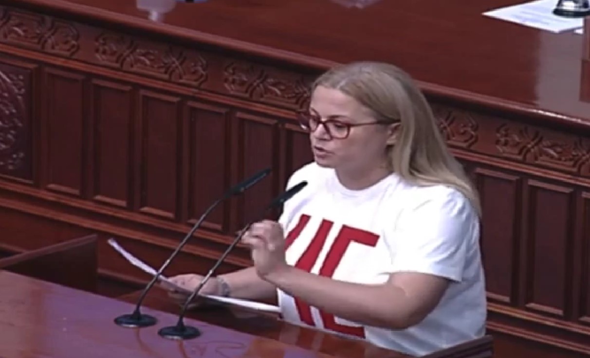 Стојаноска за предлогот: Вие кои сметате е најдобар, единствен и последен, тој ќе направи невиден геноцид врз македонскиот народ