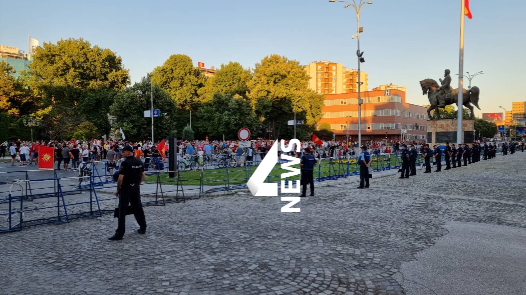 Заврши денешниот протест против предлог-преговарачката рамка