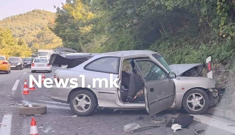 ФОТО: Тешка сообраќајна несреќа на патот Кичево-Гостивар, едно лице загина!