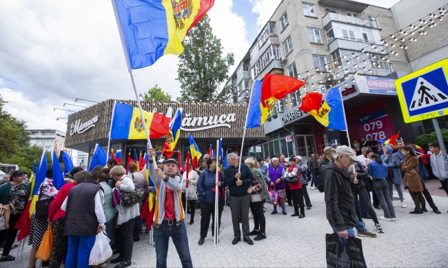 Голем протест во Молдавија против власта