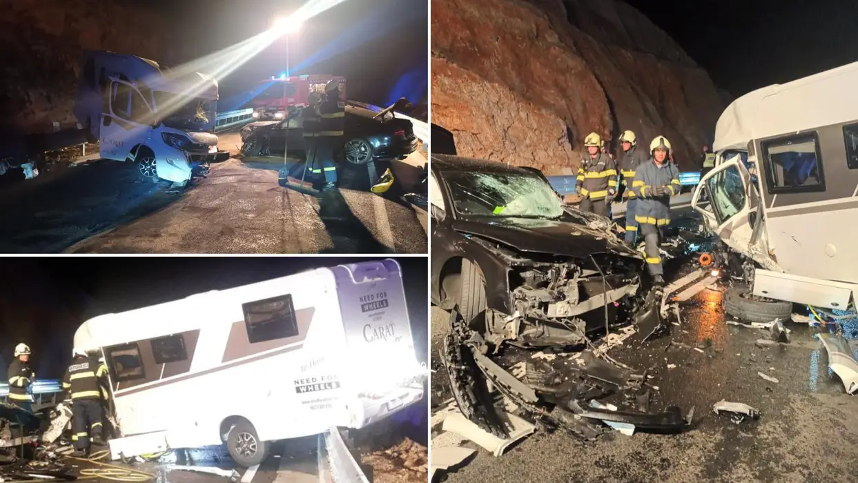Страшни фотографии во Хрватска: За чудо ја преживеаа страшната несреќа