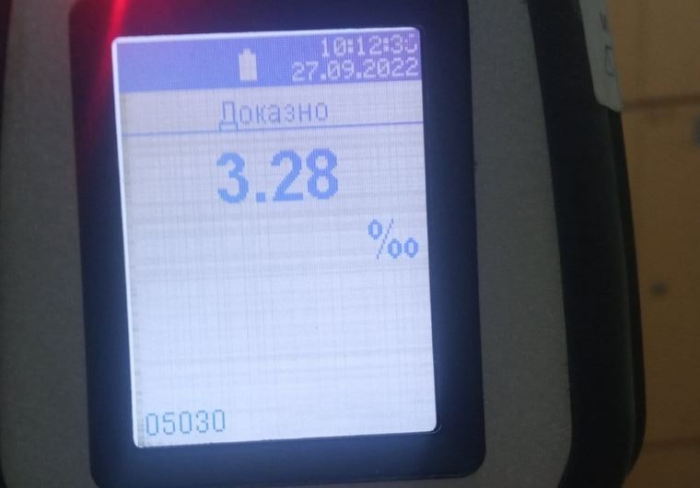 Битолчанец управувал возило МРТОВ ПИЈАН – измерени 3.28 промили