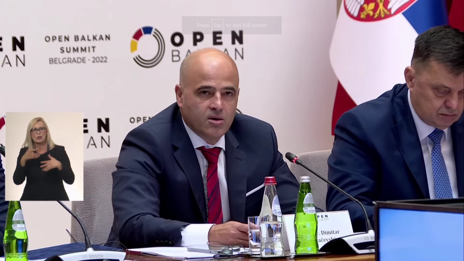 Ковачевски: Комплетно да се укинат границите со Србија и Албанија оти ние сме единствен регион во светот со граници