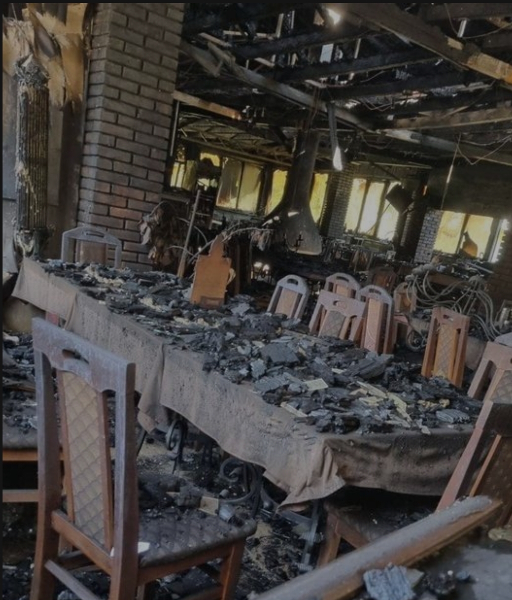 ФОТО: До темел изгоре кафана во Ѓорче Петров! Предизвикана е огромна материјална штета