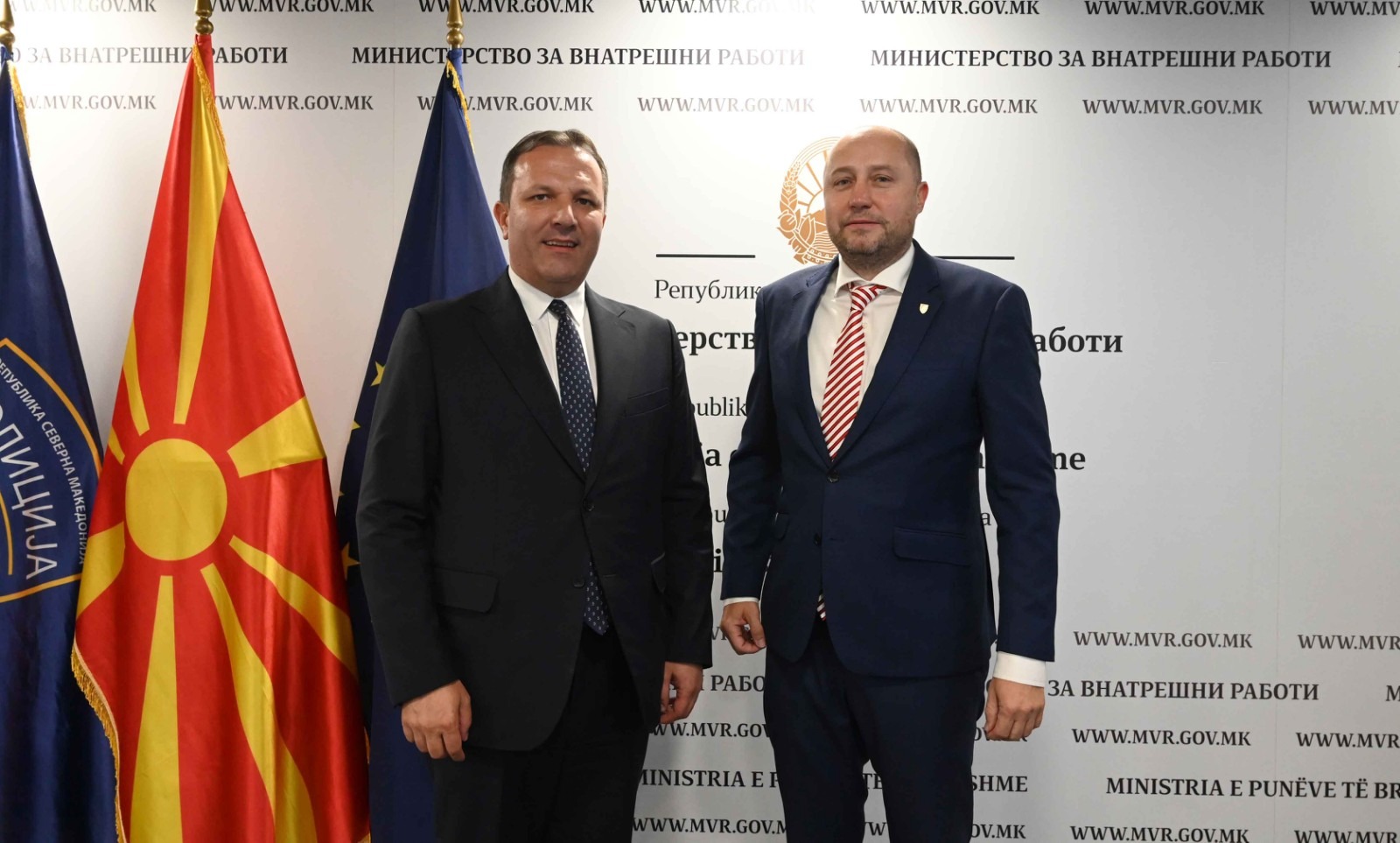 Потпишан Меморандум за разбирање помеѓу МВР на Македонија и Генералниот инспекторат на безбедносните сили на Чешката Република