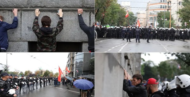 Во Белград судири помеѓу противниците на „Европрајд“ и полицијата