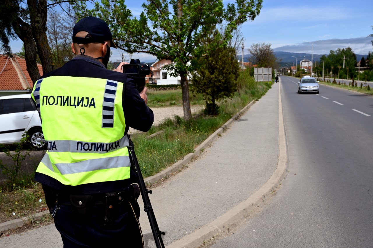 Полицијата „улови“ 217 возачи кои возеле брзо