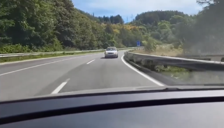 ВИДЕО: Возач на патот Ресен-Битола вози рикверц! Погледнете