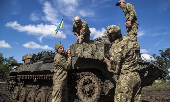 Украинските сили ја пробија руската одбрана на југ