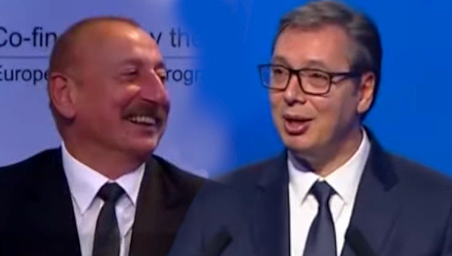 Вучиќ до претседателот на Азербеџан: „Гледам дека сега е популарен во Европа, не можам да го допрам на телефон“