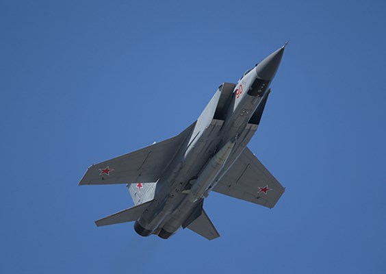Три руски авиони МиГ-31К пристигнаа во Белорусија