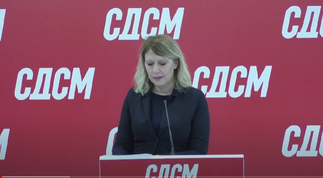 СДСМ: Очајно е ВМРО-ДПМНЕ, го напаѓа претседателот Ковачевски затоа што е чесен