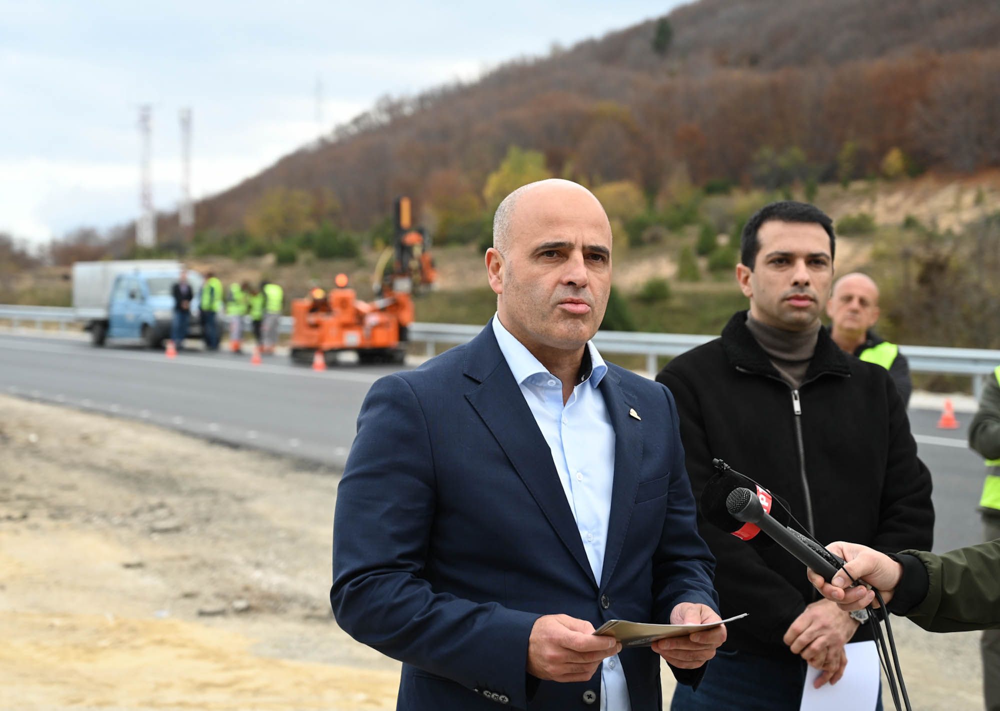 Ковачевски: Делницата кај Плетвар е 90% завршена, очекувам за месец дена, да видиме готов и функционален пат