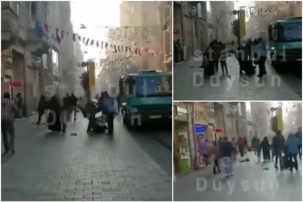 4 загинати, 11 повредени во експлозија во Истанбул: На улица одекна детонација! Граѓаните панично почнаа да бегаат (Видео)
