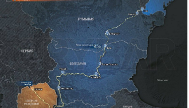 ШТО СÈ ИСПРАТИЛА МАКЕДОНИЈА КАКО ПОМОШ ЗА УКРАИНА? Железнички конвој од Македонија снимен на премин во Бугарија (ВИДЕО)
