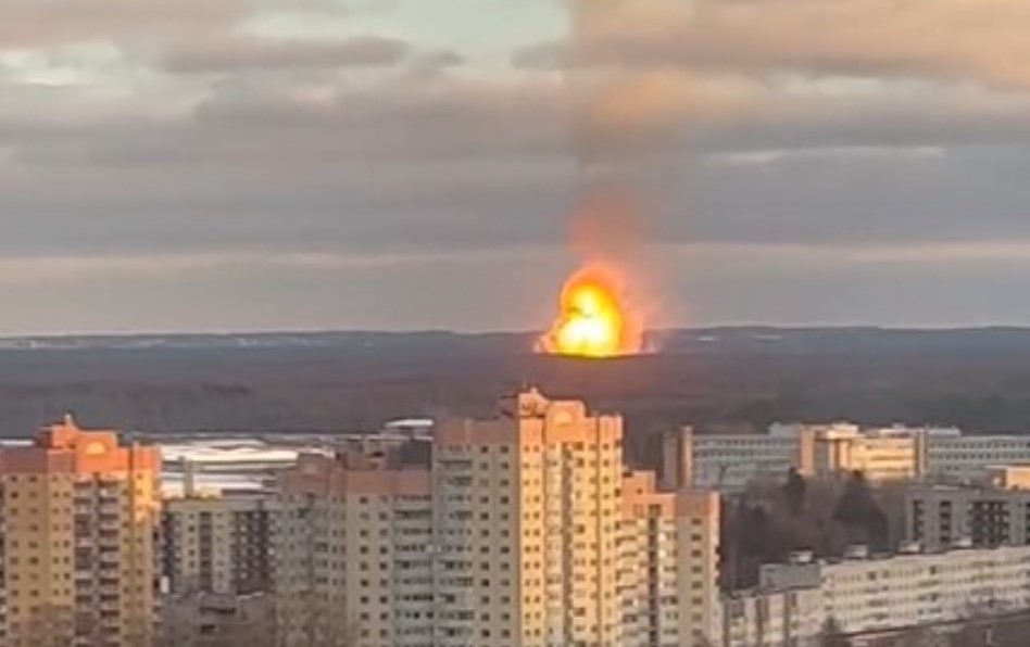 Во близина на Санкт Петербург експлодираше гасовод