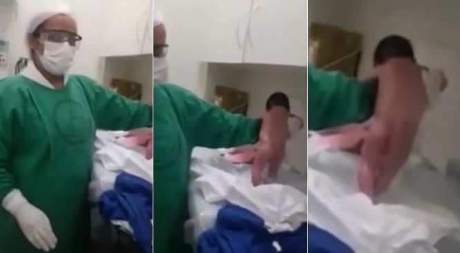 ВИДЕО: Новороденче од Бразил проодело – медицинскиот персонал во шок!
